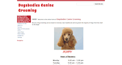Desktop Screenshot of dogsbodiescaninegrooming.co.uk